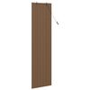 vidaXL Roller Blind with Curtains Manual Brown 60 x 220 cm Bamboo