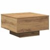 vidaXL Coffee Table Artisan Oak 55 x 55 x 31 cm