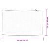 vidaXL Trailer Net with Elastic Rope White 5x3 m PP