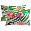 vidaXL Cushion Cover 2 pcs HEERLEN Multicolour 30 x 50 cm Polyester