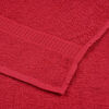 vidaXL Hand Towels "FROGN" 10 pcs Red 50x100 cm 360 gsm
