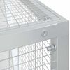 vidaXL Bird Cage Anthracite 210 x 304 x 213 cm Galvanised Steel