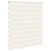 vidaXL Zebra Blind Marble Beige 130x150 cm Fabric Width 125.9 cm Polyester