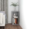 vidaXL Corner Cabinet Concrete Grey 33x33x67 cm Engineered Wood