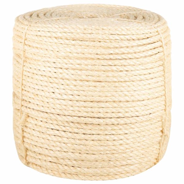 vidaXL Rope 100% Sisal 8 mm 50 m