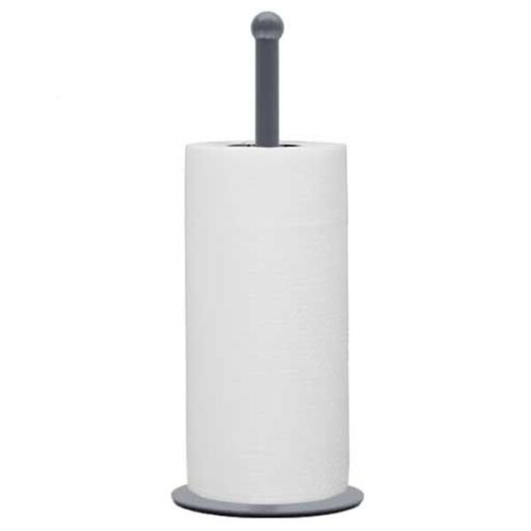 LABEL51 Kitchen Roll Holder 13x13x33 cm Antique Grey