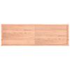 vidaXL Table Top Light Brown 200x60x(2-6)cm Treated Solid Wood Live Edge
