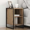 vidaXL Bedside Table Artisian Oak 39.5 x 30 x 50 cm Engineered Wood