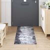 vidaXL Kitchen Rug Grey 180 x 60 cm Velvet