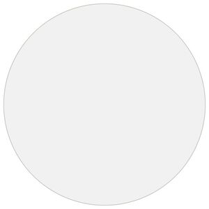 vidaXL Table Protector Transparent Ø 60 cm 1.6 mm PVC