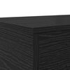 vidaXL Bed Drawers Black Oak 100 x 36.5 x 16.5 cm Engineered Wood