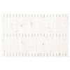 vidaXL Wall Headboard White 140x3x90 cm Solid Wood Pine