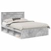 vidaXL Bed Frame with Headboard Concerte 160 x 200 cm Solid Pine Wood