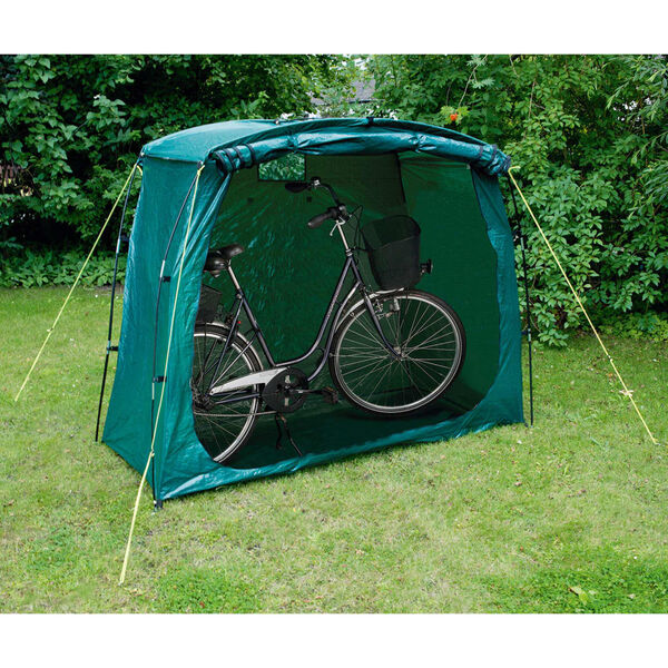Happy People Universal Garage for Bicycle 200x80x150 cm Green