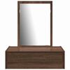 vidaXL Dressing Table Brown 60 x 40 x 70 cm Engineered Wood