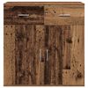 vidaXL Sideboard with Drawer Old Wood