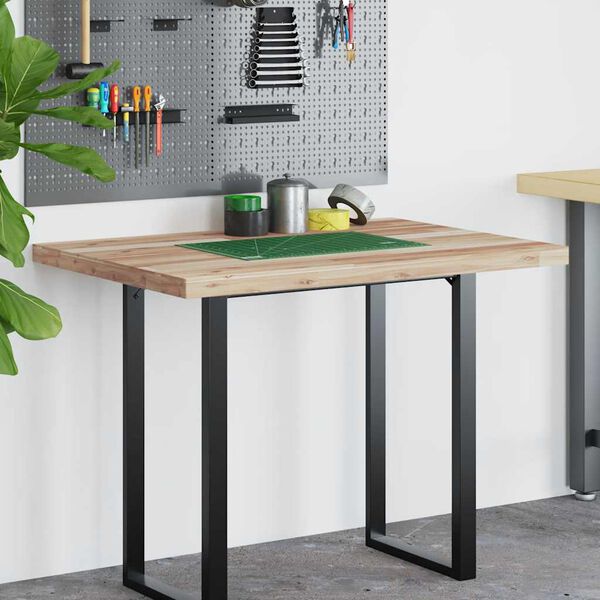 vidaXL Desk Top Untreated 100x70x4 cm Solid Wood Acacia