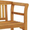 vidaXL Garden Bench 114 cm Solid Acacia Wood