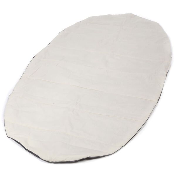 DERYAN Cotton Sleeping Mat Toddler Luxe Cream