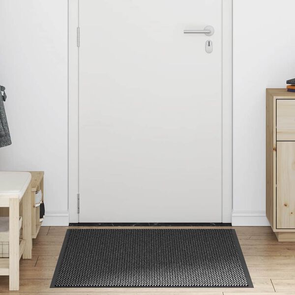 vidaXL Doormat Anthracite 90x120 cm