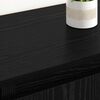 vidaXL Sideboards 2 pcs Black Oak 60 x 35 x 70 cm Engineered Wood