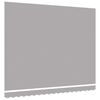 vidaXL Awning Replacement Fabric Light Grey 380 x 345 cm Polyester