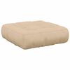 vidaXL 1-Piece Seat Cushion VIANEN 100% Polyester Cream