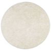 vidaXL Rug ISTAN High Pile Shiny Look Cream &Oslash; 80 cm