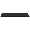 vidaXL Bookshelf Boards 4 pcs Black 40x40x1.5 cm Engineered Wood