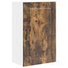 vidaXL Wall Cabinet PORTO Smoked Oak 50 x 31 x 80 cm Engineered Wood