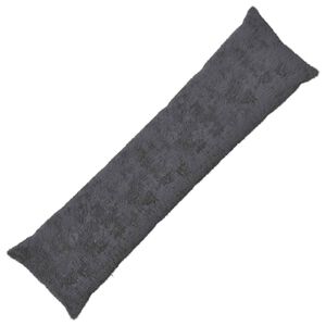 vidaXL Cushion Cover HEERLEN Dark Grey 40 x 145 cm Faux Rabbit Fur