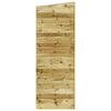 vidaXL Strandkorb with Drawer 112x60x168 cm Solid Wood Pine