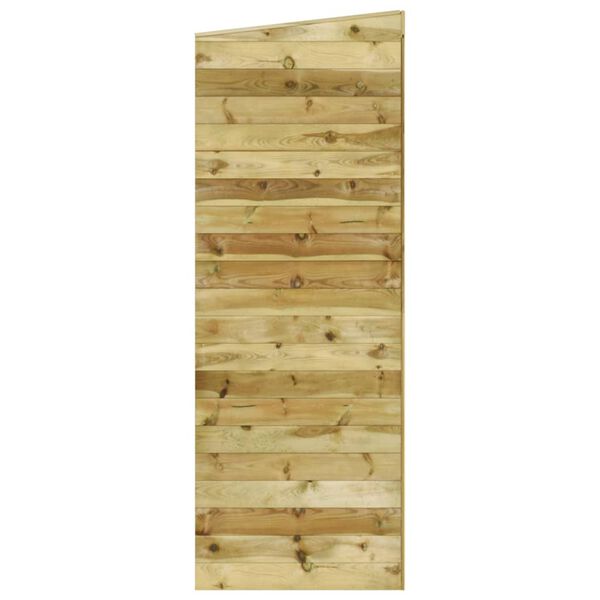 vidaXL Strandkorb with Drawer 112x60x168 cm Solid Wood Pine