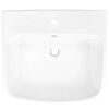 vidaXL Basin White 50 x 45 x 41 cm Glazed Ceramic