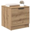 vidaXL Bed Cabinet 2 pcs Artisan Oak 40 x 39 x 40cm Engineered Wood