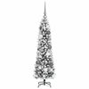 vidaXL Artificial Christmas Tree with 150 LEDs with Stand White 120 cm