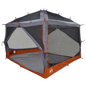 vidaXL Inner Tent 7-Person 7-Person Grey and Orange
