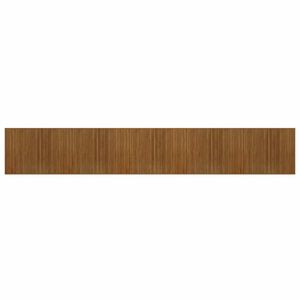 vidaXL Rug Rectangular Brown80x1000 cm Bamboo