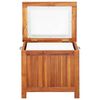 vidaXL Ice Box Solid Acacia Wood 63x44x50 cm
