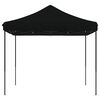 vidaXL Party Tent Folding Black 292 x 292 x 315 cm Oxford Fabric