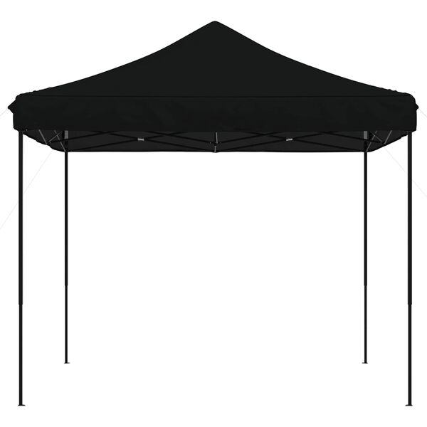 vidaXL Party Tent Folding Black 292 x 292 x 315 cm Oxford Fabric