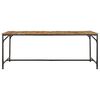 vidaXL Dining Table 200x100x75 cm Solid Wood Rough Mango