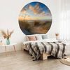 WallArt Wallpaper Circle Beachlife 190 cm