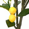 vidaXL Artificial Lemon Tree 136 Leaves 120 cm Green