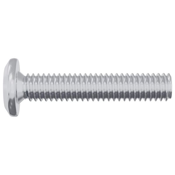 vidaXL Head Lock Screw 12 pcs Silver M6 x 30 mm Steel