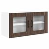 vidaXL Kitchen Cabinet Brown Oak 80 x 31 x 40 cm Engineered Wood