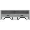 vidaXL TV Cabinet Grey Sonoma 122x34x41 cm Engineered Wood