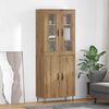 vidaXL Highboard Artisan Oak 69.5 x 34 x 180 cm Engineered Wood