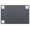 vidaXL Wall Mirror with LED Lights Rectangular Glass