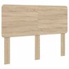 vidaXL Bed Frame with Drawer Sonoma Oak 140 x 200 cm Engineered Wood